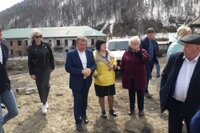 В селе Приисковое строят новый дом для жителей аварийных квартир