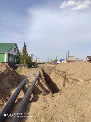 Строительство системы водоснабжения в Белом Яре продолжается