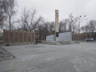 В Черногорске отреставрировали памятник героям Великой отечественной войны