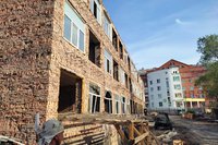 В столице Хакасии продолжается реконструкция детской больницы по нацпроекту