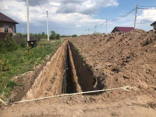 В селе Зелёное Усть-Абаканского района строят новую систему водоснабжения 